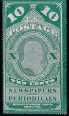 US Newspaper Stamps #O102 Used