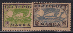 Estonia #76-7 Hinged