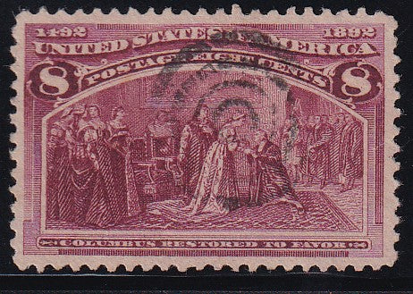 US Early Commemoratives #236 Used