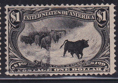 US Early Commemoratives #292 Used