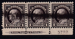 US Washington - Franklin #478 Used