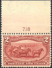 United States Early Commemoratives, Scott 286. This stamp is Never Hinged & Fine-Very Fine+. Top plate number single.