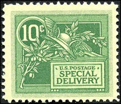 US E7 Special Delivery F - VF NH cv $150