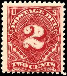 US J32 Postage Dues NH Fine cv $275