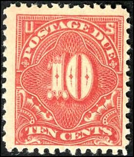 US J65A Postage Dues