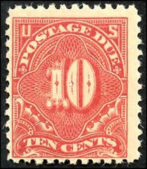 US J65A Postage Dues NH Fine cv $70