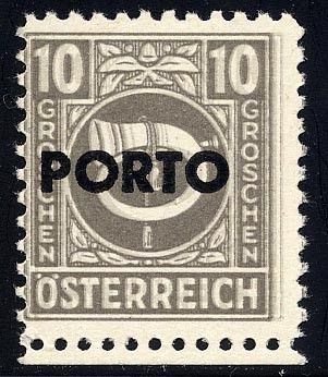 Austria J193 NH Fine - Double Print - Doppeldruck