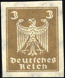 Germany 330a VF Hinged Imperforate