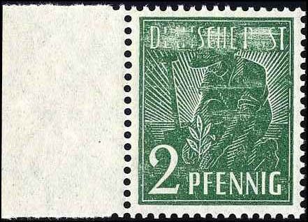 Germany 557 F LH Proof in Green - Rare!