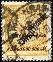 Germany O43 VF Used with Signed Infla + Oechsner cv $200