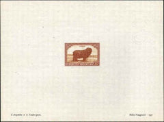 Argentina 442 1936 Artist Die Proof  Animal & Merino Sheep