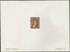 Argentina 23 1867-68 Artist Die Proof, Mariano Moreno