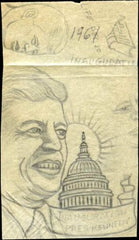 Ralph Dyer Artwork : John F. Kennedy Inaugural