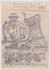Ralph Dyer Artwork : Scott 1179, Civil War, Shiloh