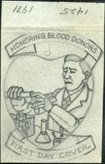 Ralph Dyer Artwork : Scott 1425, Blood Donor, Chemistry