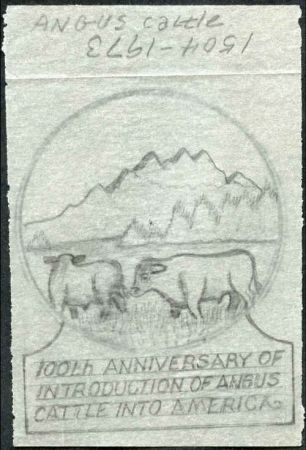 Ralph Dyer Artwork : Scott 1504, Cows