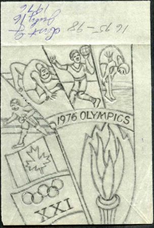 Ralph Dyer Artwork : Scott 1695-98, Olympics