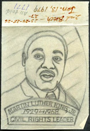 Ralph Dyer Artwork : Scott 1771 Martin Luther King