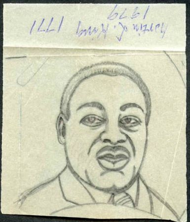 Ralph Dyer Artwork : Scott 1771 Martin Luther King