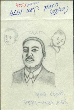 Ralph Dyer Artwork : Scott 1771 Martin Luther King