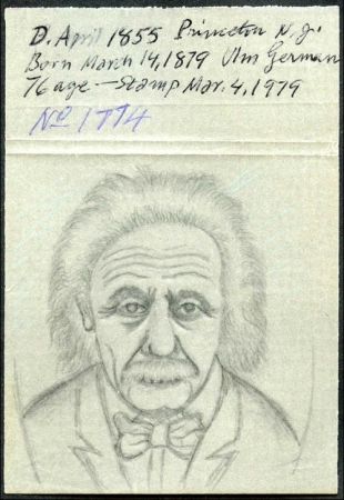 Ralph Dyer Artwork : Scott 1774 Albert Einstein