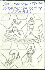 Ralph Dyer Artwork : Scott 1791-94 Summer Olympics