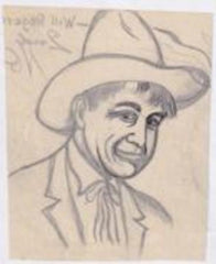 Ralph Dyer Artwork : Scott 1801 Will Rogers