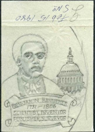 Ralph Dyer Artwork : Scott 1804 Benjamin Banneker