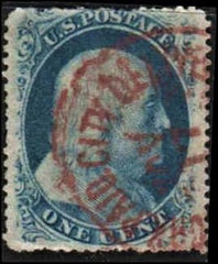 US 24 Early Classics Fancy Cancel Ave Used