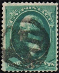 US 207 Bank Notes Fine Fancy Cancel