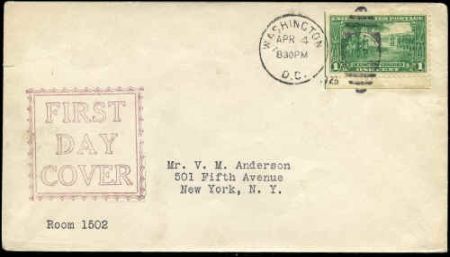 US 617 First Day Cover