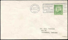 US 694 First Day Cover Single Vorwald