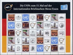 UN Personalized Sheets S3 Essen 2004