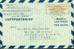 Germany 1949 Berlin Aerogram