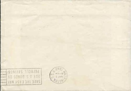 Switzerland 1947 Swissair First Flight cover, VF condition.