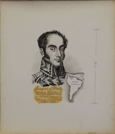 US Artmaster Scott 1110 - 1111 19 Simon Bolivar - Artwork