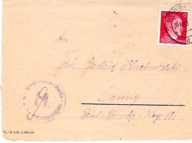 Sachsenhausen Lettercard 109