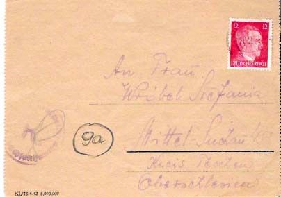 Sachsenhausen Lettercard 119