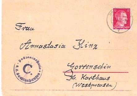 Sachsenhausen Lettercard 142