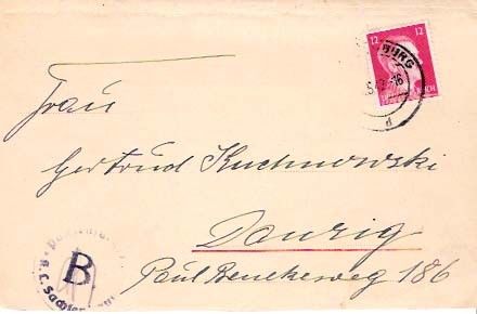 Sachsenhausen Lettercard 151