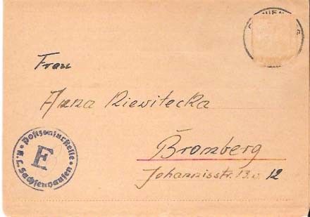 Sachsenhausen Lettercard 166