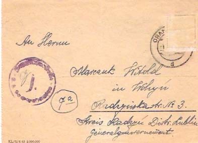 Sachsenhausen Lettercard 167