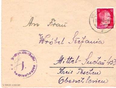 Sachsenhausen Lettercard 168