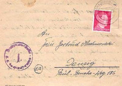 Sachsenhausen Lettercard 169