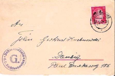 Sachsenhausen Lettercard 174