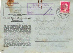 Ravensbruck Envelope Lettersht 189