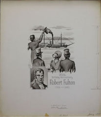 US Artmaster Scott 1270 1965 Robert Fulton - Artwork