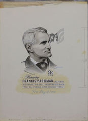 US Artmaster Scott 1297 1966 - 81 Francis Parkman - Artwork