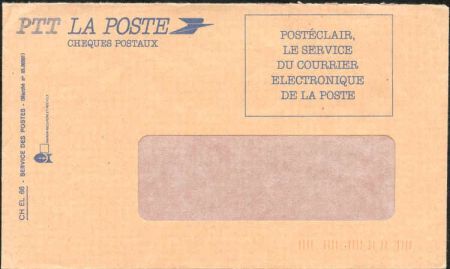 France Cover for Postal checks with bees