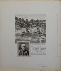 US Artmaster Scott 1335 1967 Thomas Eakins - Artwork